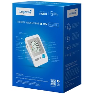 Автоматичний тонометр Longevita BP-1304 Автоматичний тонометр Longevita BP-1304 зображення 12