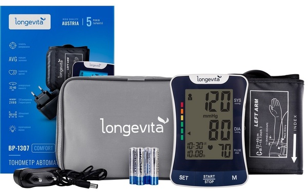 Автоматичний тонометр Longevita ВР-1307 1