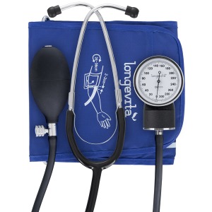 Механічний тонометр Longevita LS-5 (стетоскоп вбудований в манжету)
Механічний тонометр Longevita LS-5 (стетоскоп вбудований в манжету)