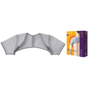 Бандаж захисний для двох плечових суглобів, L Longevita KD4318 ИК Бандаж захисний для двох плечових суглобів, L Longevita KD4318 ИК зображення 4