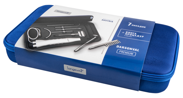 Апарат для Дарсонвалізації longevita Premium JHM-08B Апарат для Дарсонвалізації longevita Premium JHM-08B 2