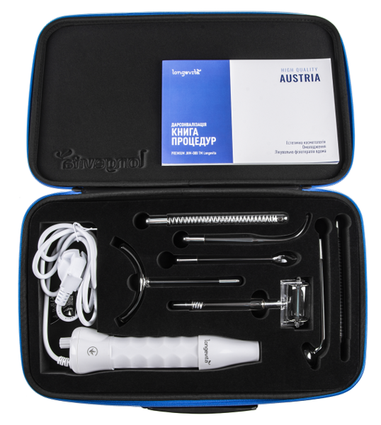 Апарат для Дарсонвалізації longevita Premium JHM-08B Апарат для Дарсонвалізації longevita Premium JHM-08B 4