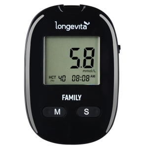 Глюкометр Longevita Family Система для вимірювання глюкози в крові Глюкометр Longevita Family Система для вимірювання глюкози в крові зображення 5