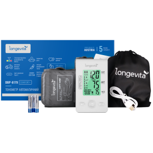 Автоматичний тонометр Longevita DBP-6179