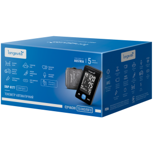 Автоматичний тонометр Longevita DBP-6177 зображення 3
